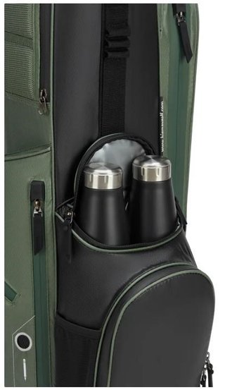 Big Max Aqua Seven H stand bag, forest green/charcoal/lime