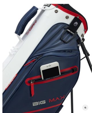 Big Max Aqua Seven H stand bag, navy/white/red