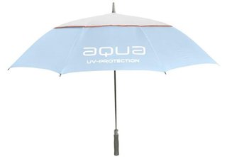 Big Max Aqua Umbrella UV dáždnik 60", ľadová modrá/biela/broskyňová