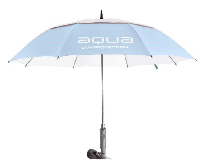 Big Max Aqua Umbrella UV dáždnik 60", ľadová modrá/biela/broskyňová