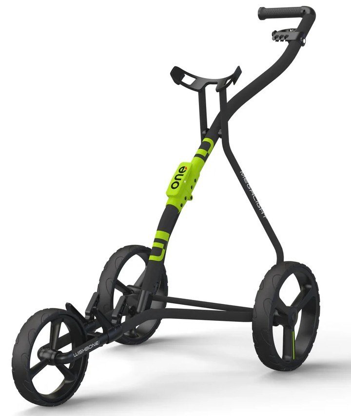 Wishbone One tlačný vozík, charcoal lime
