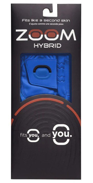 Zoom Zoom Hybrid pánska golfová rukavica, modrá