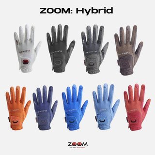 Zoom Zoom Hybrid dámska golfová rukavica, červená