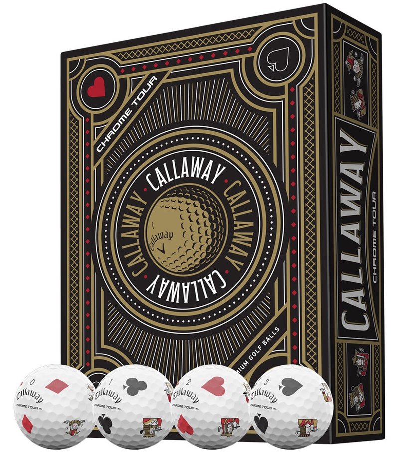 Callaway Chrome Tour Truvis Suits golfové loptičky 2026
