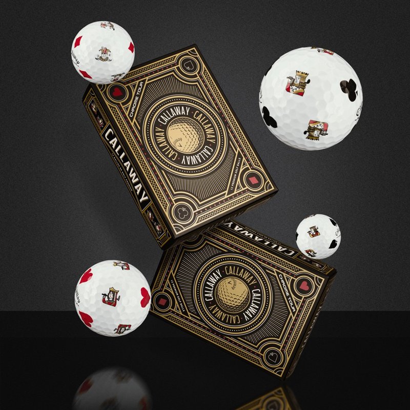 Callaway Chrome Tour Truvis Suits golfové loptičky 2026