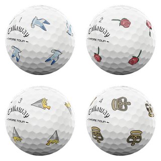 Callaway Limited Edition Chrome Tour Major Series: July Major 2026 golfové loptičky