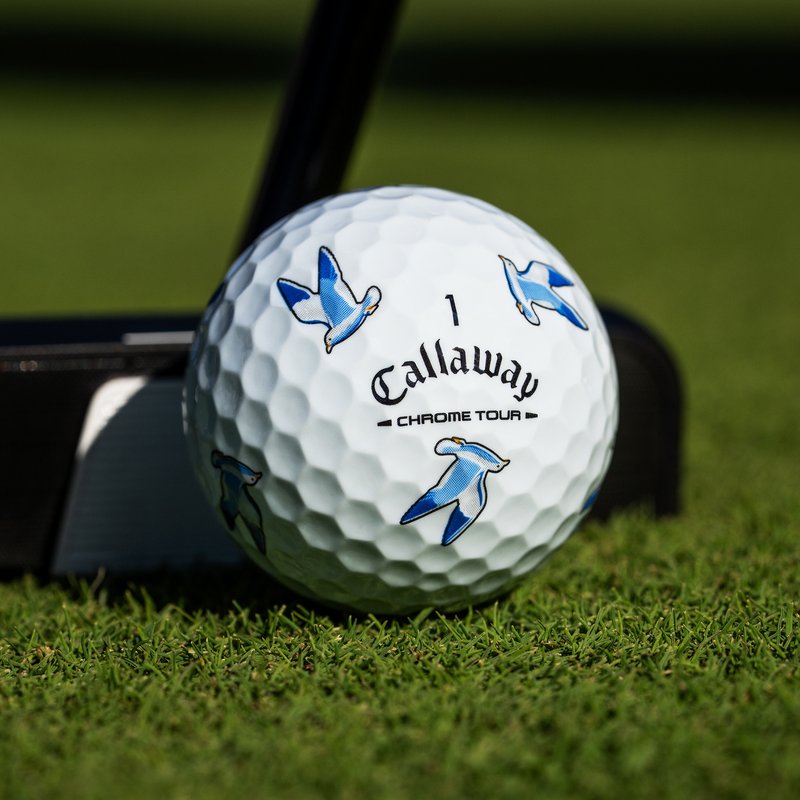 Callaway Limited Edition Chrome Tour Major Series: July Major 2026 golfové loptičky