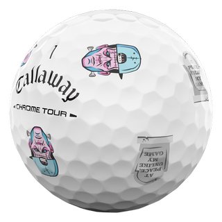 Callaway Chrome Tour Truvis golfové loptičky, Halloween