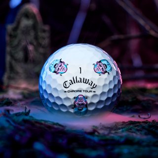 Callaway Chrome Tour Truvis golfové loptičky, Halloween
