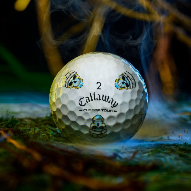 Callaway Chrome Tour Truvis golfové loptičky, Halloween