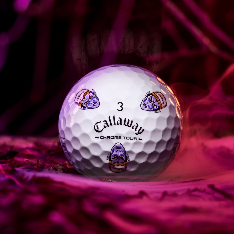 Callaway Chrome Tour Truvis golfové loptičky, Halloween