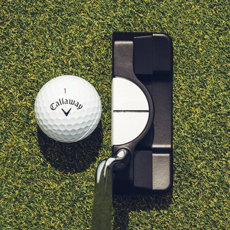 Odyssey Ai-DUAL Double Wide 1/2 Ball DB putter
