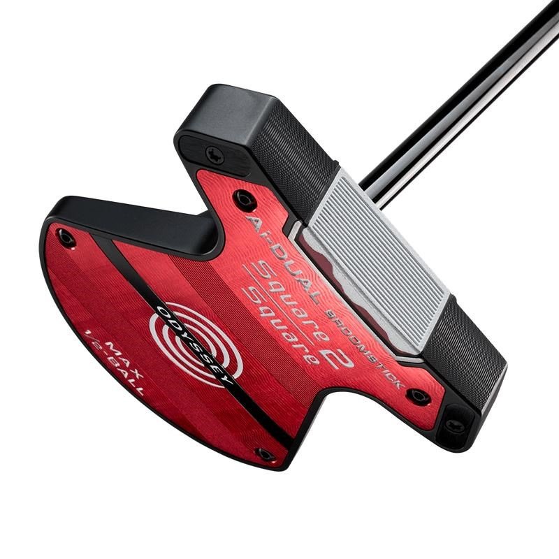 Odyssey Ai-DUAL Square 2 Square MAX 1/2 Ball Cruiser Broomstick putter