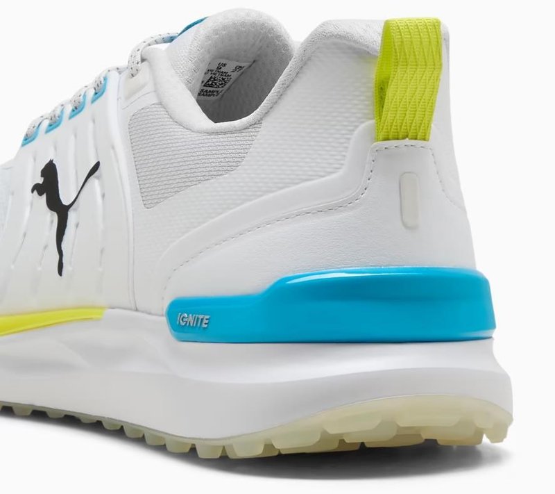 Puma Ignite Elevate 2 pánske golfové topánky, bílo/modré