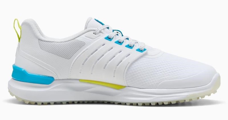 Puma Ignite Elevate 2 pánske golfové topánky, bílo/modré