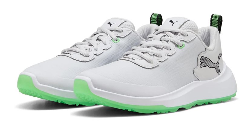 Puma Gruve Sport juniorské golfové topánky, biele