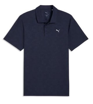 Puma Mattr Deco Jacquard pánske polo, deep navy