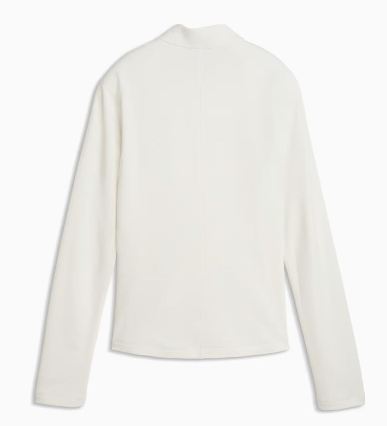 Puma Pure Textured Full-Zip dámska bunda, warm white