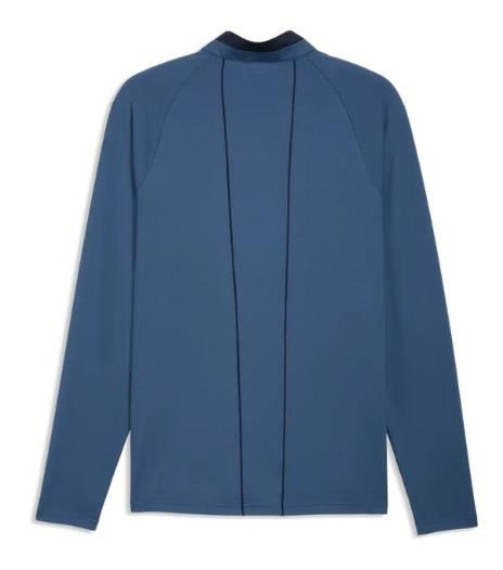 Puma Pure 3.0 1/4 Zip pánska mikina, dark indigo/deep navy