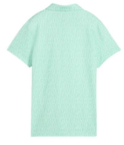Puma Cloudspun Wavey dámske polo, mint jelly