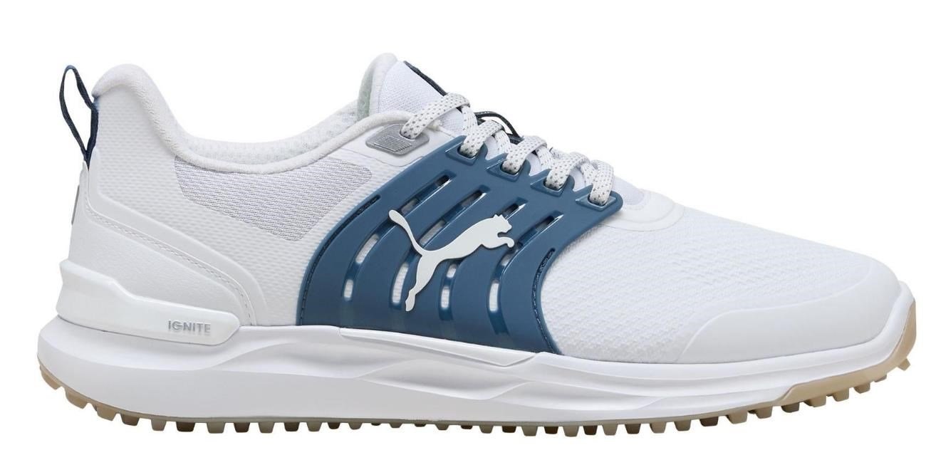 Puma IGNITE Elevate 2 pánske golfové topánky, bílo/modré