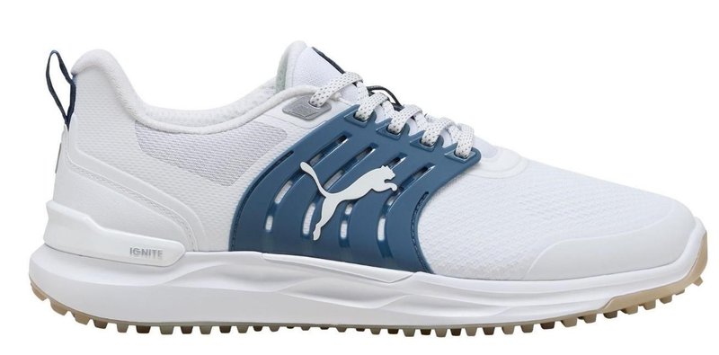 Puma IGNITE Elevate 2 pánske golfové topánky, bílo/modré