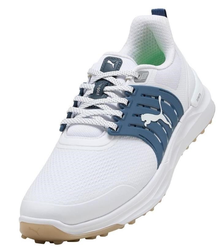 Puma IGNITE Elevate 2 pánske golfové topánky, bílo/modré