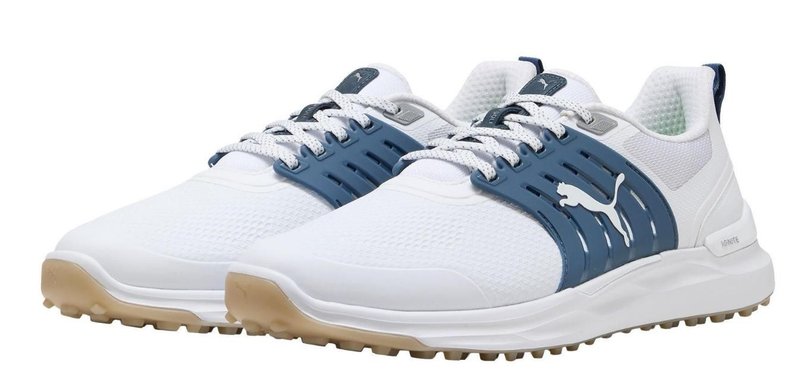 Puma IGNITE Elevate 2 pánske golfové topánky, bílo/modré