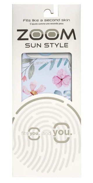 Zoom Sun Style Powernet dámska rukavica, biela/kvetinová