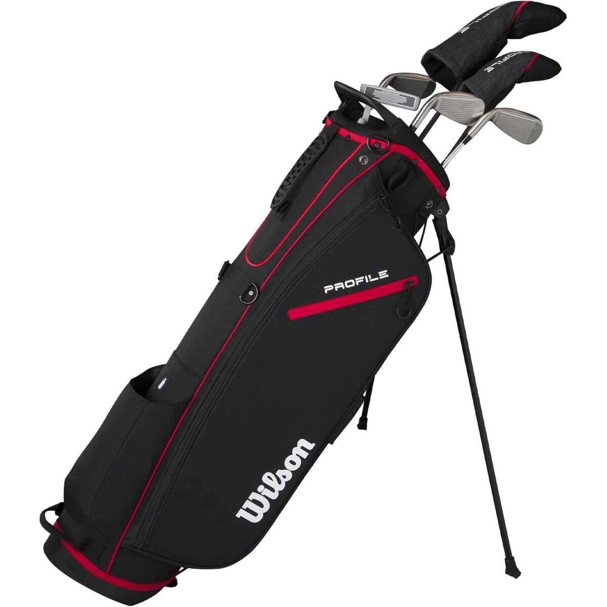 Wilson Profile pánsky golfový half set (grafit), MLH + stand bag