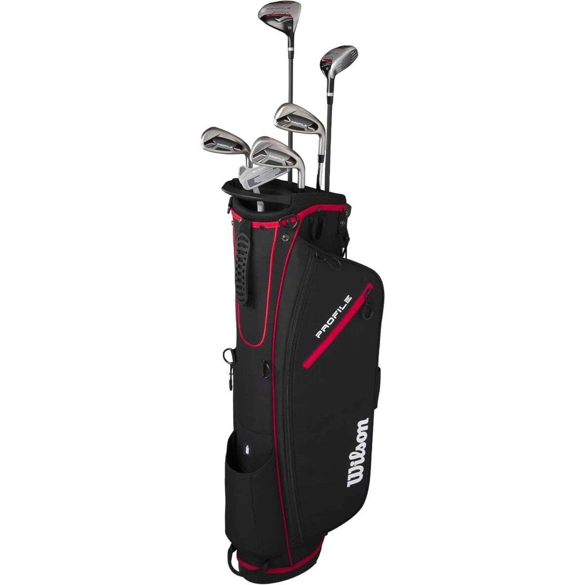 Wilson Profile pánsky golfový half set (grafit), MLH + stand bag