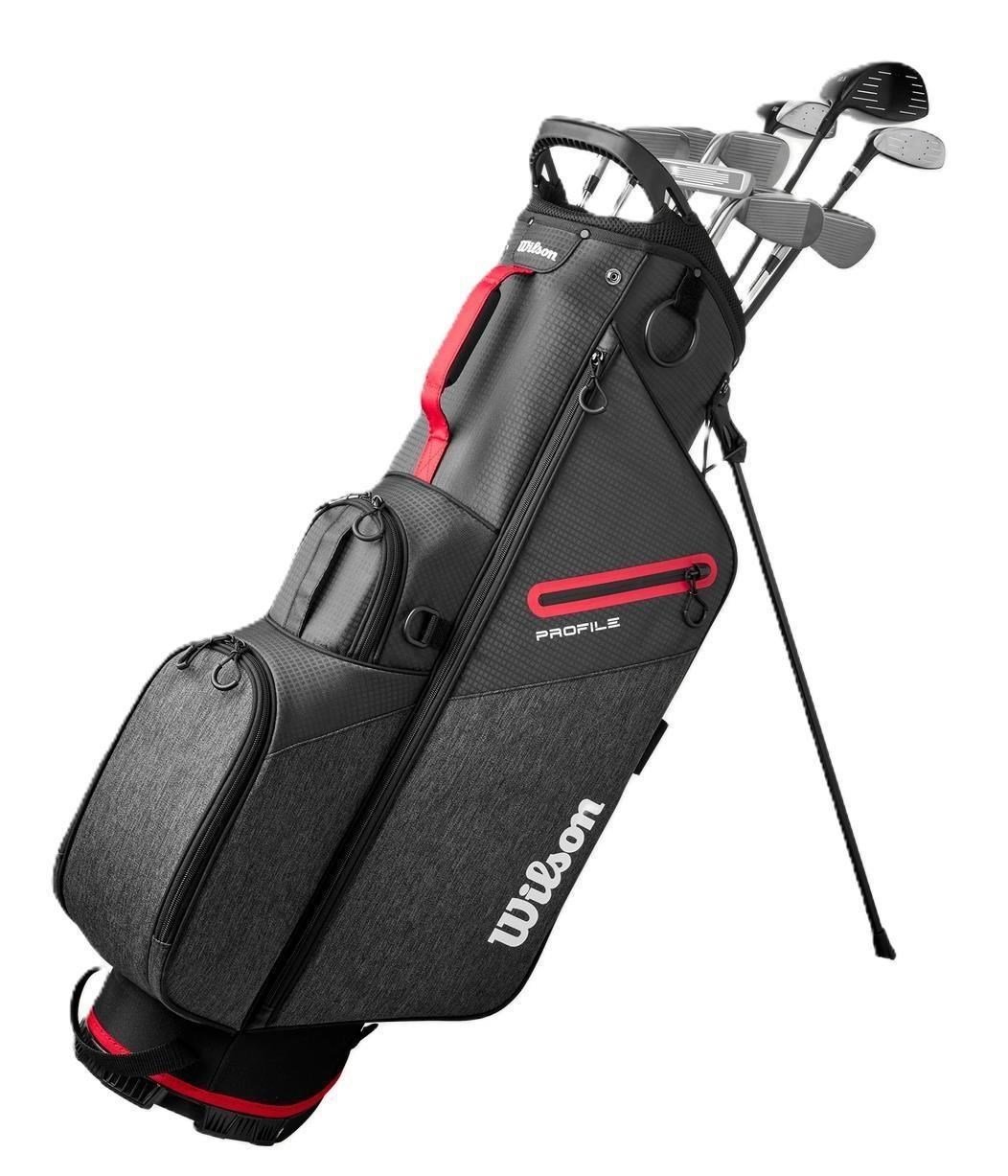 Wilson Profile pánsky golfový set (grafit), MRH + stand bag