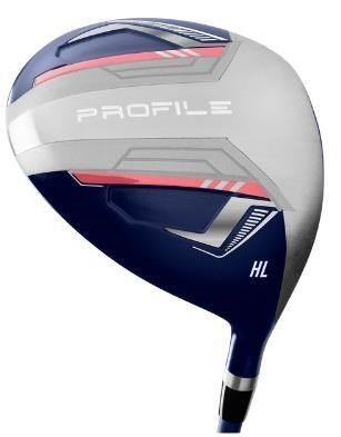 Wilson Profile dámsky golfový set, LRH + cart bag, navy/rose gold/silver