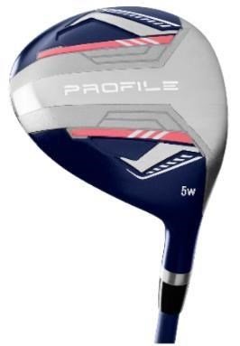 Wilson Profile dámsky golfový set, LRH + cart bag, navy/rose gold/silver