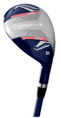 Wilson Profile dámsky golfový set, LLH + cart bag, navy/rose gold/silver