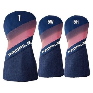 Wilson Profile dámsky golfový set, LLH + cart bag, navy/rose gold/silver