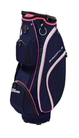 Wilson Profile dámsky golfový set, LLH + cart bag, navy/rose gold/silver