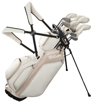 Wilson Aurora dámska golfová sada (grafit), pravá + stand bag