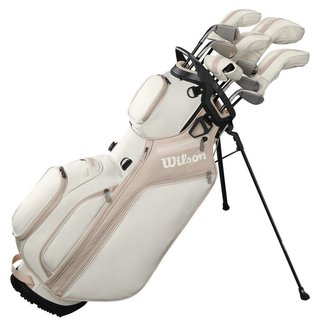Wilson Aurora dámska golfová sada (grafit), pravá + stand bag