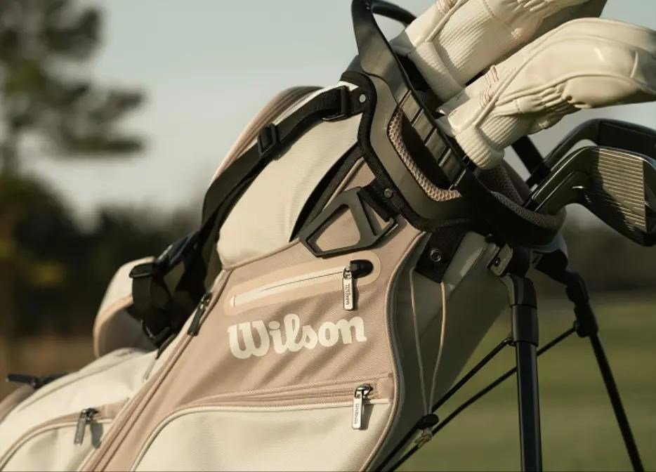 Wilson Aurora dámska golfová sada (grafit), pravá + stand bag
