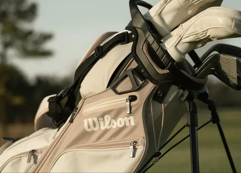 Wilson Aurora dámska golfová sada (grafit), pravá + stand bag