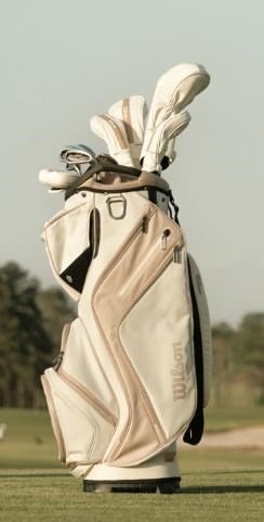 Wilson Aurora dámska golfová sada (grafit), pravá + cart bag