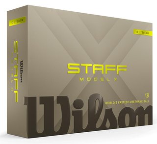 Wilson Staff Model X golfové loptičky, žlté