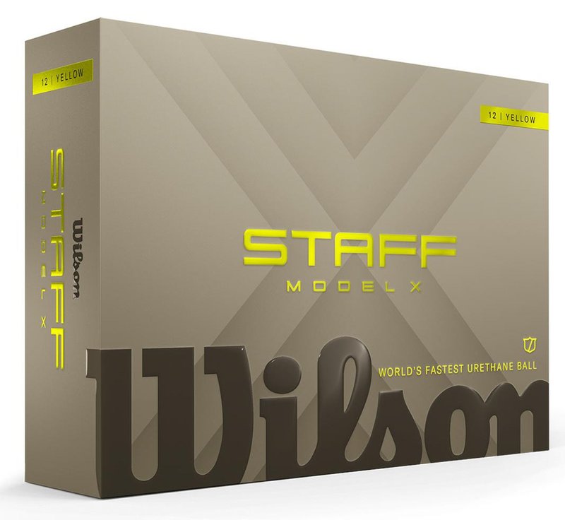 Wilson Staff Model X golfové loptičky, žlté
