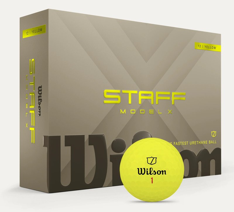 Wilson Staff Model X golfové loptičky, žlté