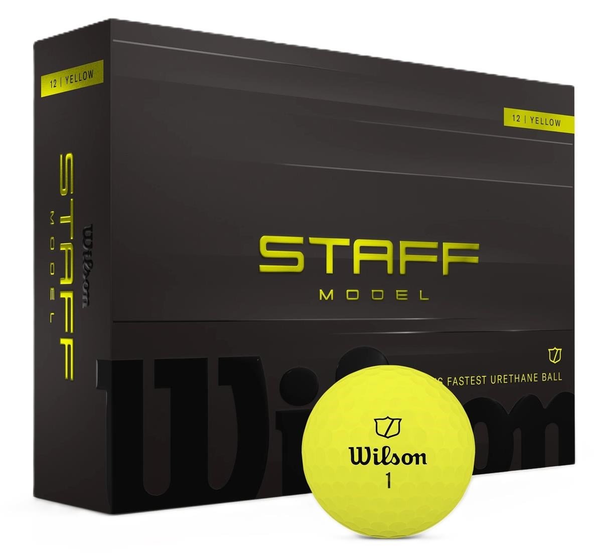 Wilson Staff Model golfové loptičky, žlté