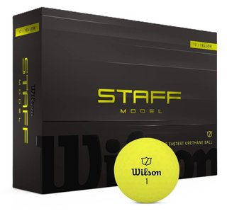 Wilson Staff Model golfové loptičky, žlté