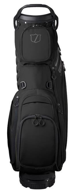 Wilson Talus 14 stand bag, čierny/čierny