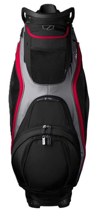 Wilson Alpine Dry cart bag, čierno/šedo/červený
