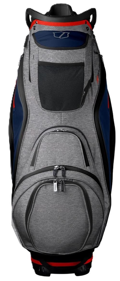 Wilson Alpine Dry cart bag, sivá/navy/červená